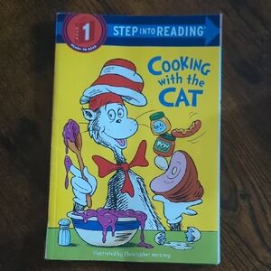 3/$10 📚 Step into Reading: Cooking with the Cat